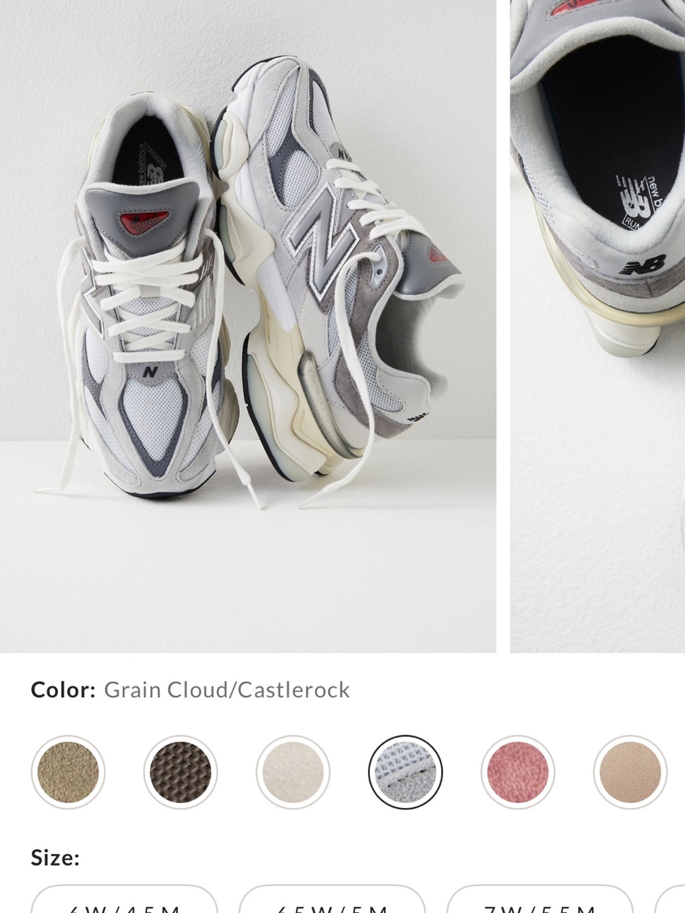 New Balance Women’s Grain Cloud/Castlerock Grey Sneakers